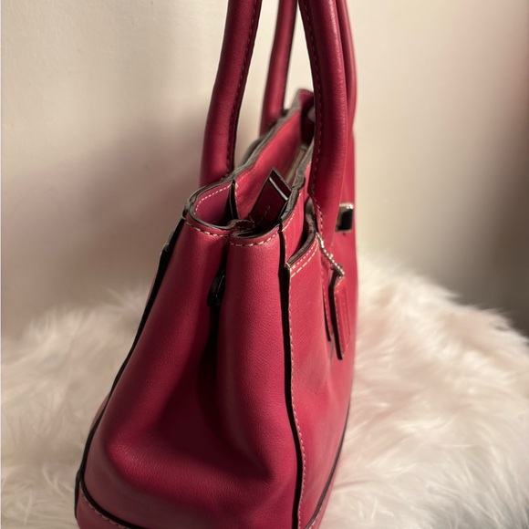 Coach Pink Madeline Leather Shoulder Bag / Tote - Picture 6 of 11